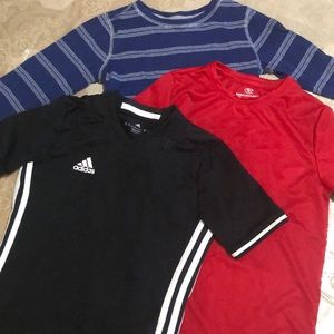 Bundle of three boys shirts